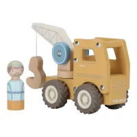 Little Dutch Houten Hijskraan geel Essentials 